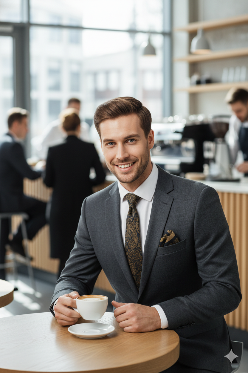 Oppland Erkek Kravat Klasik Mendilli Şık Kolay Şekil Alabilen Leke Tutmaz Zirve Model Uyumlu Geniş Tasarım